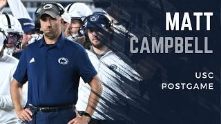 Penn State head coach Matt Campbell recaps 31-23 loss to USC
