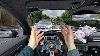 POV Car Driving Ford Mustang 2025 | Euro Truck Simulator 2 | Steering Wheel GamePlay | SnowyMoon | screenshot 3