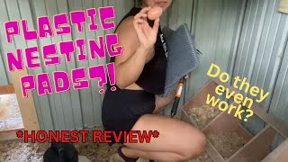 Roostys PLASTIC NESTING PADS - Do they work?! HONEST REVIEW