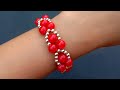 How To Make//Beads Bracelet//Bracelet Making Tutorial// Useful & Easy