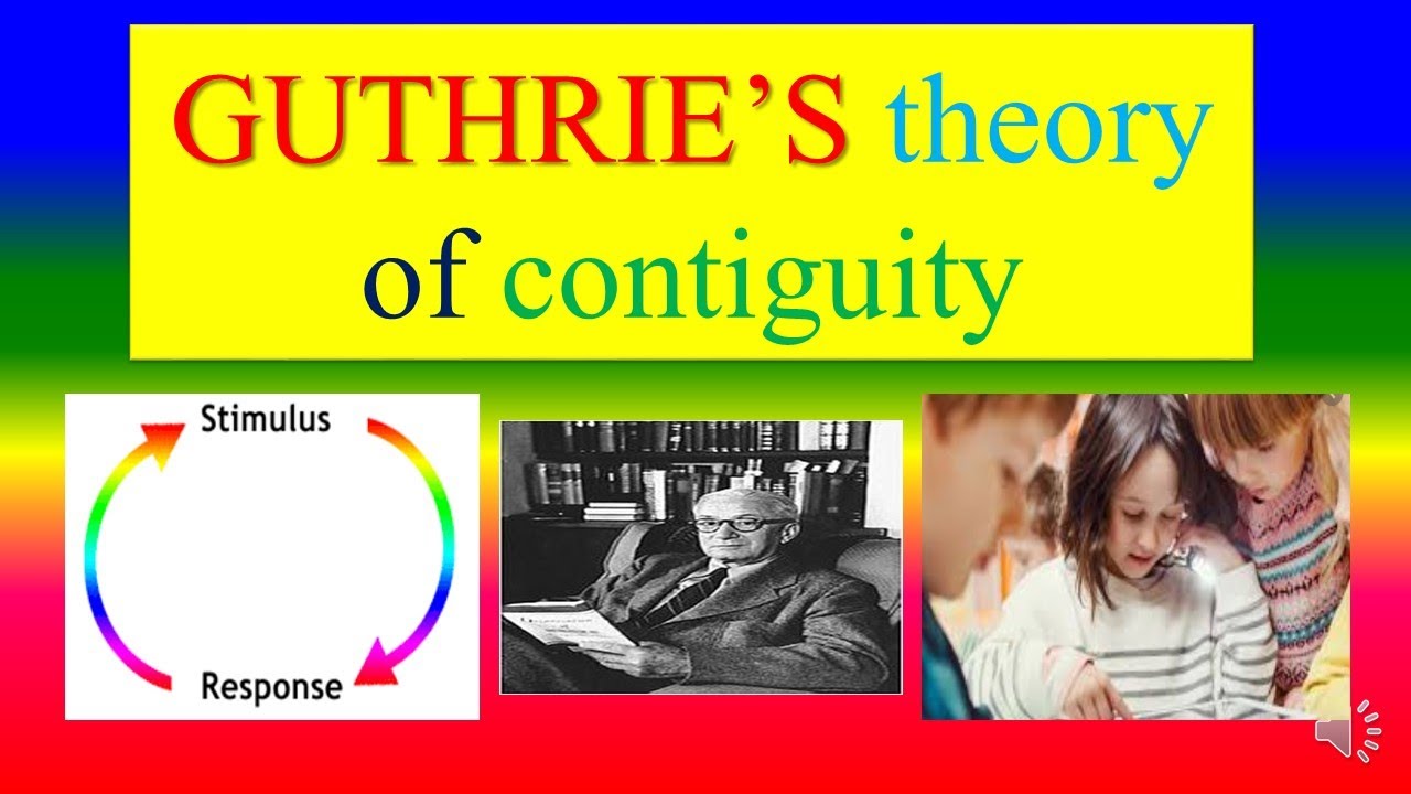 guthries contiguity theory