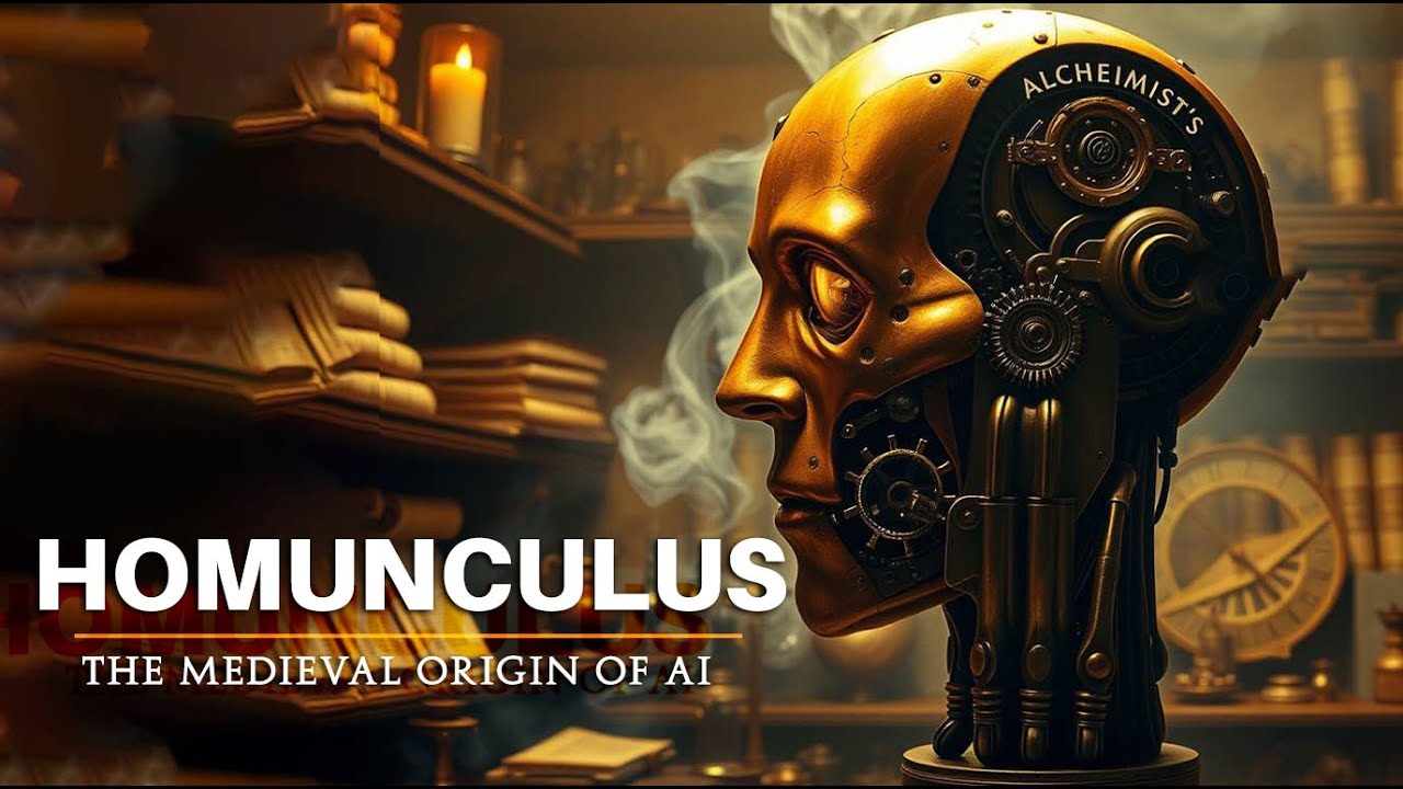 The Forbidden Origins of AI: Homunculus, Golems & Medieval Machines