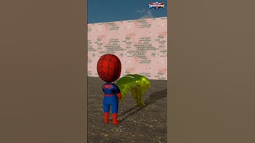 Hulk vs Thanos vs Spiderman #shorts