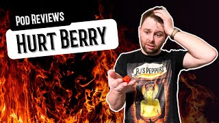 Eating the HURT BERRY chilli pepper, 1,000,000+ Scoville units | Chilli Pepper Eating Challenge