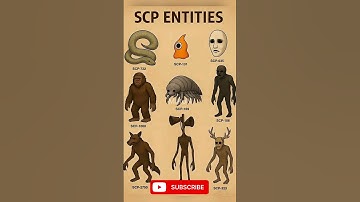SCP Entities Part 2. #scp #creature