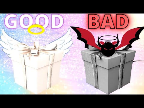 GOOD VS BAD 🎁 Choose Your Gift 🎁 Elige Tu Regalo 🎁 Escolha seu presente 🎁