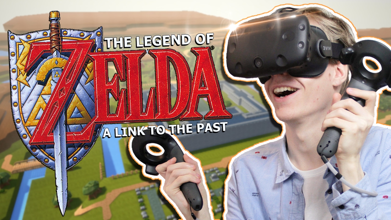 HYRULE IN VIRTUAL REALITY! The Legend of Zelda A Link to the Past VR