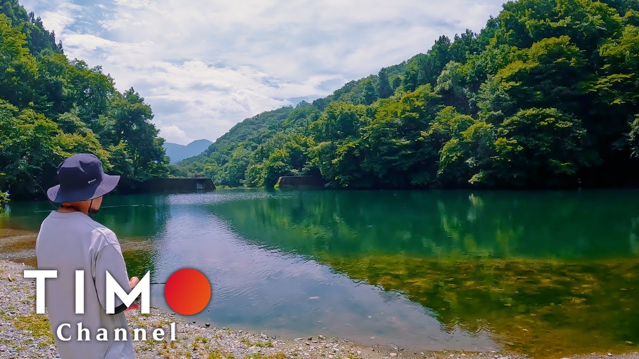 【赤久縄（あかぐな）ルアーフライエリア】清涼感抜群のストリーム・ダム湖で自然を満喫！群馬の管釣りで真夏のエリアトラウト