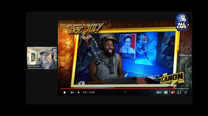 Ethan van sciver weaponizes Eric Julys skin color to attack him