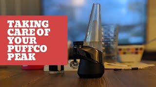 Taking Care of Your PuffCo Peak | Cleaning Tutorial