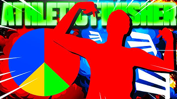 HOW TO MAKE A ATHLETIC FINISHER WITH RED/BLUE PIE CHART ON NBA 2K20!
