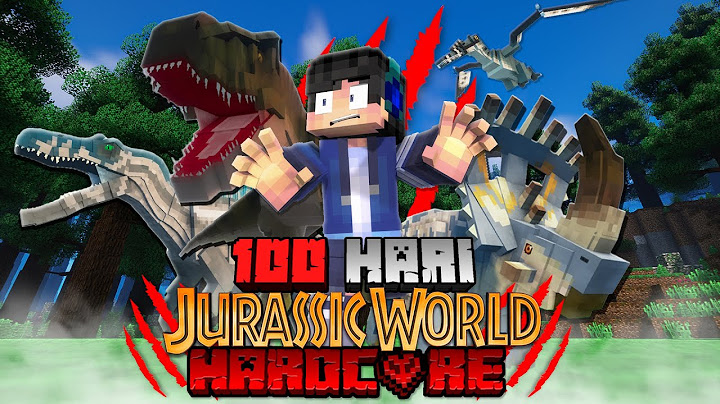 100 Hari di Minecraft Jurassic World