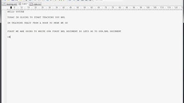 XML For Dummies Tutorials 1