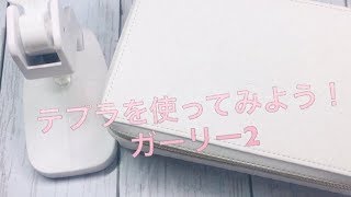 初のテプラ！ガーリー２♡めっちゃ可愛い！♡