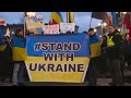 Vienybės ir solidarumo su Ukraina akcija „Laisvė šviečia“ | VILNIUS against war in Ukraine
