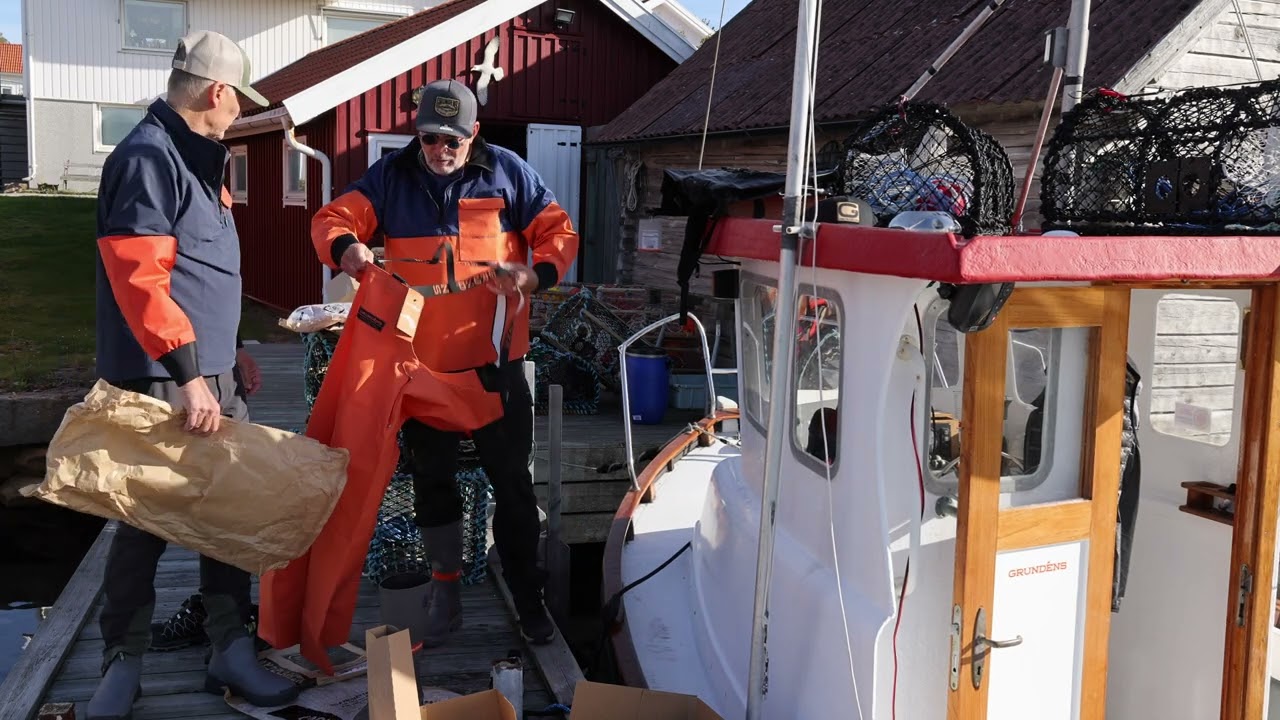 Vi har köpt en fiskebåt