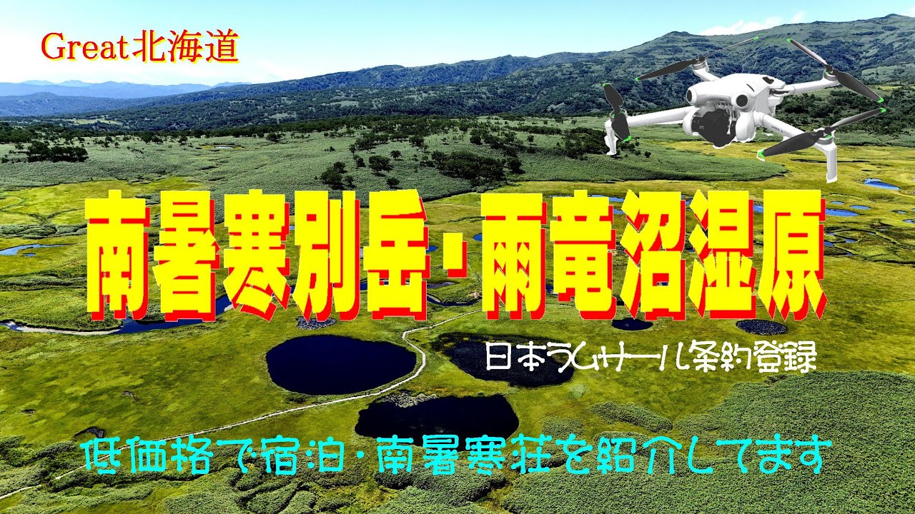 【Great北海道・南暑寒別岳・雨竜沼湿原】ヒグマの掘り返し跡にビビってしまった