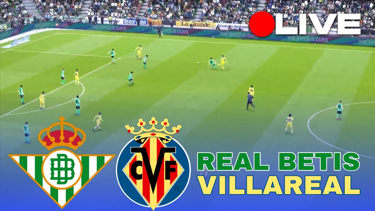 Real Betis vs Villarreal La Liga 2026 Partido Simulación PES 21