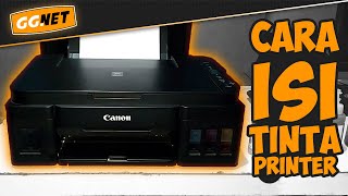 Cara Test Print CANON E410 Dengan Tombol (Manual Test Page/ Nozzle Check)