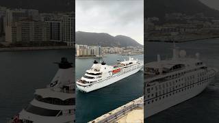Star Legend in Gibraltar | Windstar Cruises #cruise #windstar #shipspotting #ship #shorts