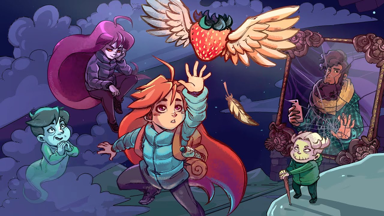 Celeste】初プレイ #13【7C03,8C、イチゴ139→153】 - YouTube