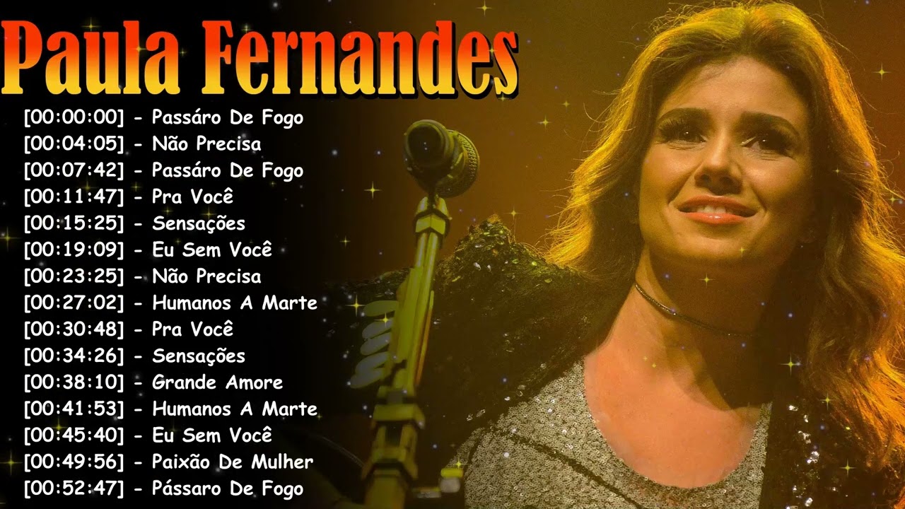 Paula Fernandes Greatest Hits 2026 – Top 20 canções de amor e emoção