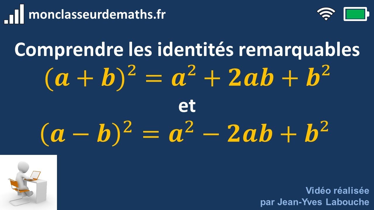 Comprendre les identits remarquables ab et a b