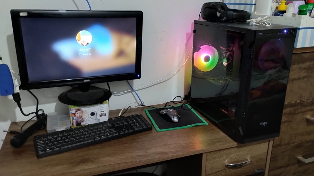 COMO MONTEI MEU SETUP DE 800 REAIS | SETUP 2025 - YouTube