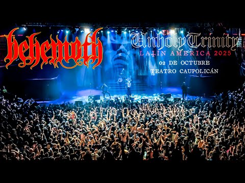 BEHEMOTH EN VIVO EN CHILE | TEATRO CAUPOLICÁN | 02 - OCT - 2025 🔥🤘🏻🔥