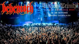 BEHEMOTH EN VIVO EN CHILE | TEATRO CAUPOLICÁN | 02 - OCT - 2025 🔥🤘🏻🔥