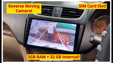 Part-7: New 10 Inch Android Car Stereo In My Swift | Car Android with SIM | Car Android Touch Screen