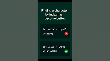 Learn negative indexing using at method of an array and string with example #frontend #javascript