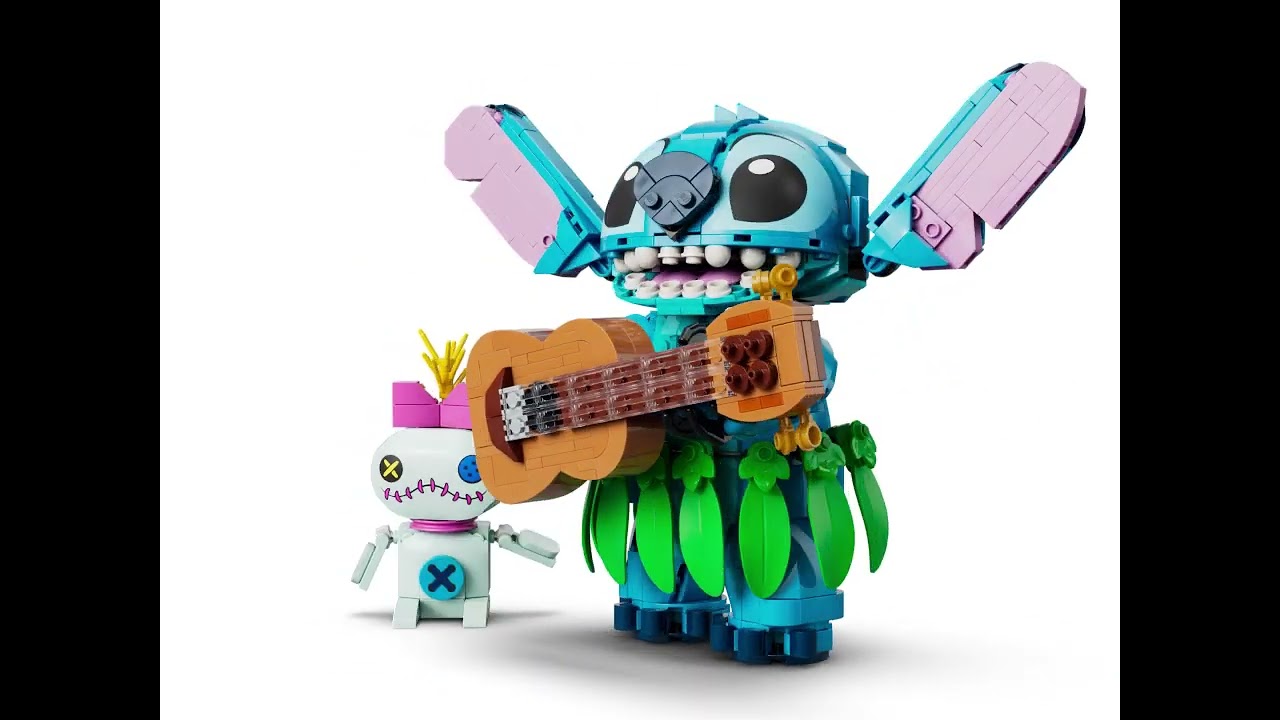 LEGO | Disney Stiç ve Scrump 43296 - 9 Yaş ve Üzeri Çocuklar için