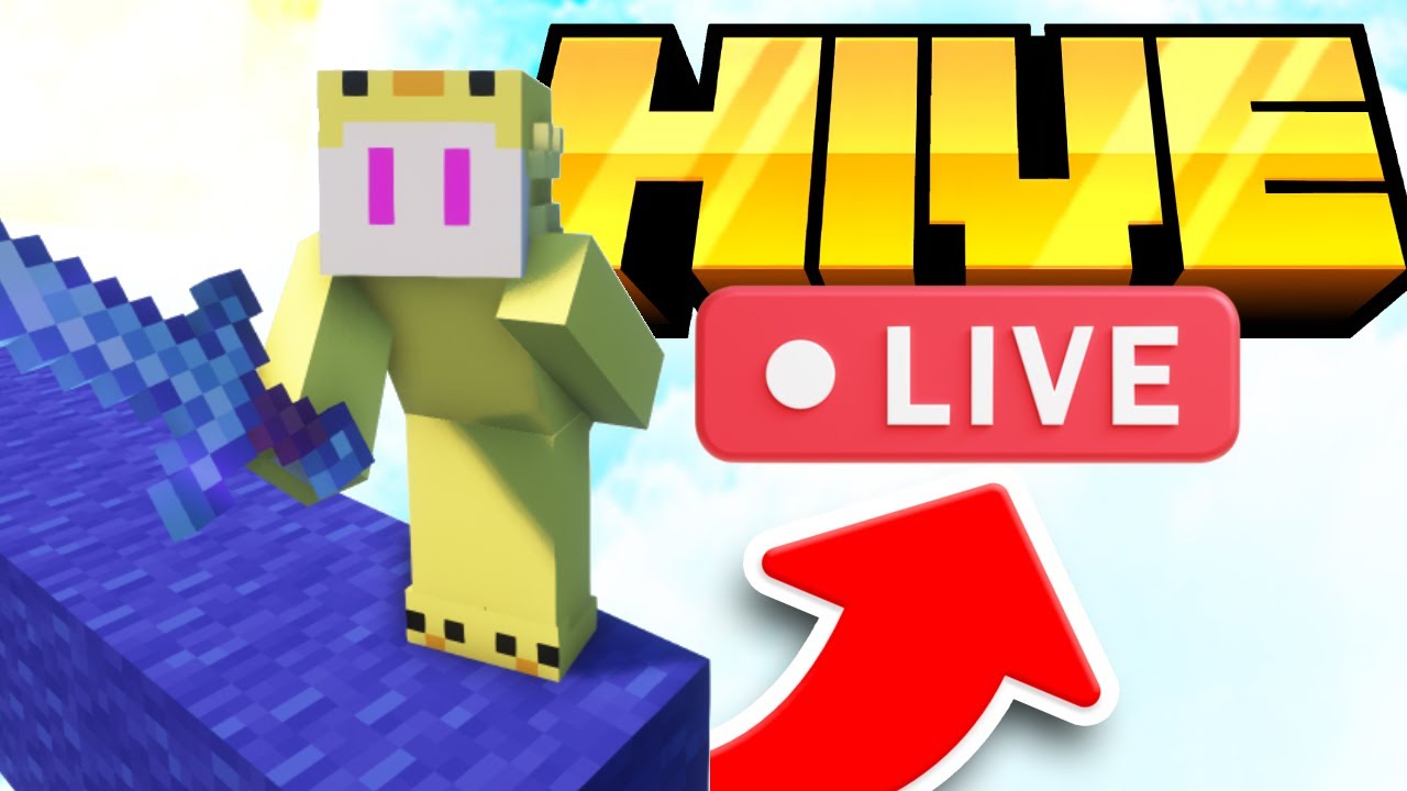 HIVE LIVE but DUCK??!! | Anyone can JOIN :D | Minecraft Bedrock - YouTube
