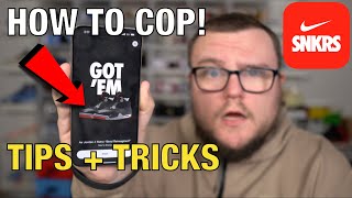 HOW TO COP ON SNKRS APP (BEST TIPS AND TRICKS)