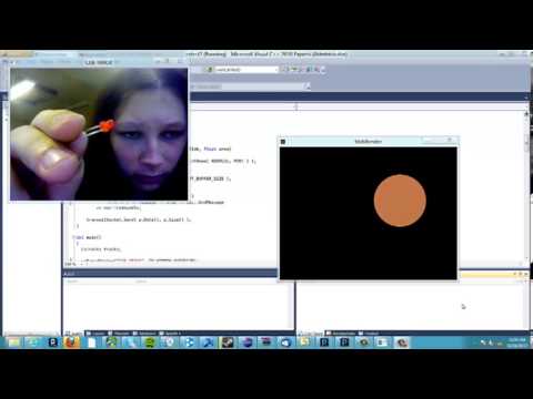 [OpenCV] Red Object Tracking [test1]