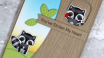 Creating a Card with the Double Slider Loop Slots Die-namics