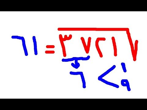 الجذر التربيعي لاي عدد في 3 ثواني بدون استخدام الاله الحاسبه