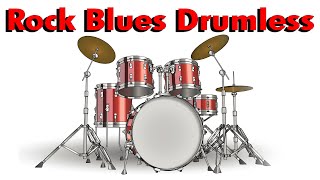 Rock Blues Jam Track without Drums  | Drumless Backing Track with Guitar Solo \u0026 Click