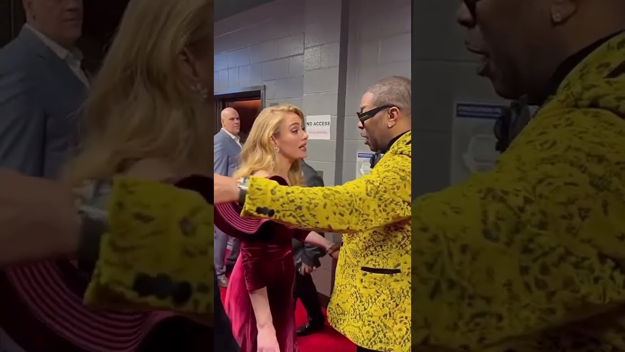 Adele At The Grammys Backstage Shorts