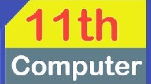 11th Computer Science - Chapter 9 - Introduction to C++ (Part - 6)