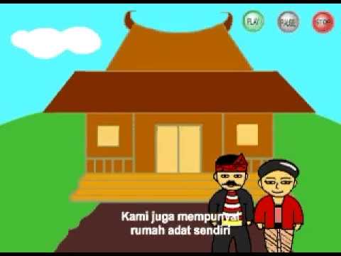 Gambar Kartun Rumah Adat Di Indonesia - Rumah Adat Indonesia