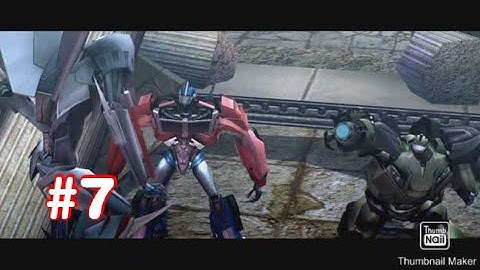 Transformers Prime - The Game Wii gameplay walkthrough chapter 7 - Into Ruin