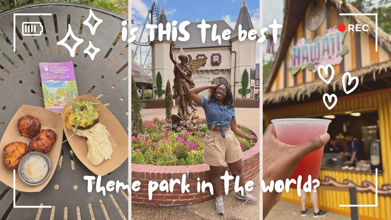 First Visit to Busch Gardens Williamsburg: Food, Fun & Thrills!