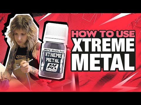 Video: AK Interactive Xtreme Metal AK476 ocel (35 ml)