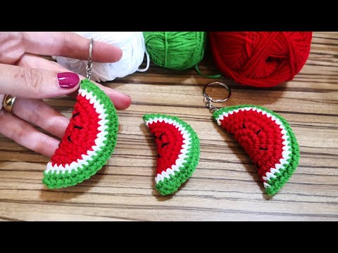 Karpuz Anahtarlık Yapımı (Watermelon Keychain)