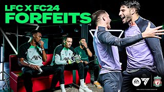 FC24 FORFEITS | Szoboszlai \& Mac Allister DREAM TEAM, Nunez goalie gloves \& Gravenberch cheating!