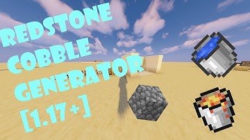 Tutorial: Simple Redstone Cobble Generator! [1.17+]
