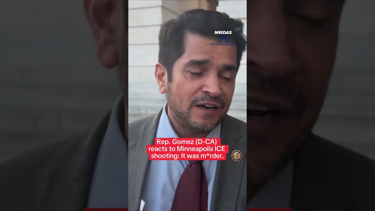 'It was MURDER': Rep. Gomez Doesn't Mince Words on ICE Shooting