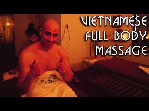 💆 Vietnamese Girl | Full Body Massage in a Dark Room | ASMR no Talking